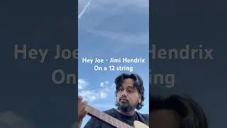 Hey Joe - Jimi Hendrix - played on a 12 String Martin Guitar #jimihendrix #hendrix #modernblues