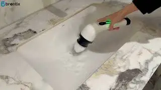 BRONTIX 9 in 1 Cordless Electric Spin mop floor cleaning machine - bathroom cleaning brush electric