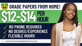 🔥EASY PART-TIME REMOTE JOBS! NO EXPERIENCE! NON PHONE WORK AT HOME JOBS