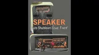 Kingster Speaker Auto Power off issue, replace charging pin and and battery. Fixed!