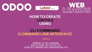 How to create log file in Odoo | Odoo Latest Tutorial