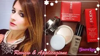 PUPA Fondotinta MADE TO LAST & cipria LIKE A DOLL Review e Applicazione