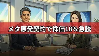 【特集】メタ6.6GW原発契約でオクロ株18%急騰！AI電力争奪戦の全貌