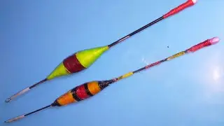 Fishing Float are Making using a manual Process! with styrofoam and fibre stick.