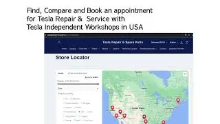 Tesla independent Repair Workshops in USA #teslausa #teslarepair #teslaservice