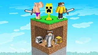 Minecraft Hunter против Speedrunner, но на ОДНОМ ФРАГМЕНТЕ!