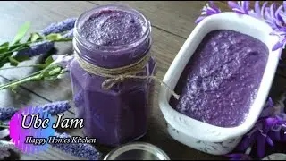 Ube/ Purple Yam Jam | Ube Halaya | La Kusina Filipina