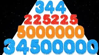 Number Run 3D vs Crowd Number Run 3D - ASMR Gameplay, Video Max (Math Games)