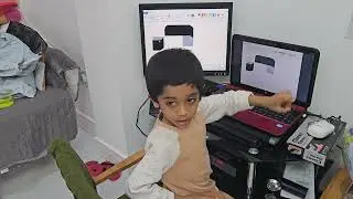 How to draw Google TV using MS Paint by 5 yr old #kidswork #mspaint #googletv #simpletricks