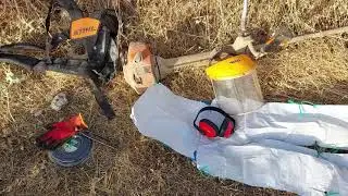 Desbrozar en prevención incendio