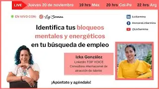 Identifica tus bloqueos mentales y energéticos en tu búsqueda de empleo