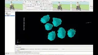 Tính khối lượng nhiều đống vật liệu cùng lúc bằng phần mềm Deswik Cad