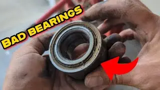 How to install Front Axles and Wheel Bearings 2014 Sportsman 570