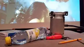 Earthquake Q10b bass shaker in action