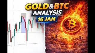 Gold & Bitcoin Analysis Today | Key Levels & Market Outlook | 16 Jan