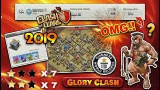 NEVER BROKE (14 REPLAYS) / Best Killer TH12 War Base 2019 || Anti 2 Star Anti All Troops GloryClash