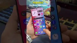 OxygenOS 15 iOS Style Recent Apps Layout - OnePlus Launcher Update 😜