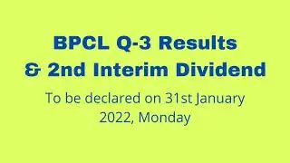 BPCL Q3 Results