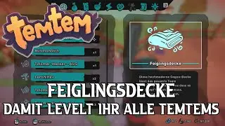 Temtem Guide | Feiglingsdecke damit ALLE Temtems Gleichzeitig leveln ! So bekommt Ihr das Item