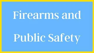 Possession of a Firearm and Public Safety in Massachusetts