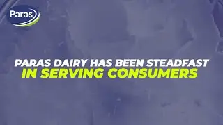 Paras Dairy Corporate Video | Product Range | VRS Foods Ltd