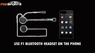 How To Use Fodsports F1 Helmet Bluetooth 5.0 Headset Properly?