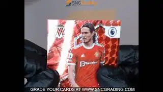 SNC GRADING:2022 PANINI MOSAIC PREMIER LEAGUE EDINSON CAVANI #144 RED REACTIVE (1762994932164)