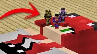 ENTRAMOS DENTRO DE UNA CHICA EN MINECRAFT TROLL 😱