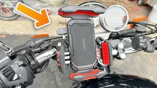 JOYROOM Motorcycle, Bike Phone Mount RED - User Review