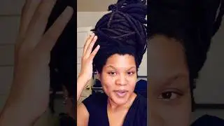 in cone-clusion, here's the scoop 🌴🍦 #locs #naturalhair #justforfun