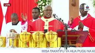 MAFUMBO YA EKARISTI TAKATIFU[MISA TAKATIFU YA KUFUNGA JUBILEI KUU 2025 KITUO CHA HIJA PUGU DSM