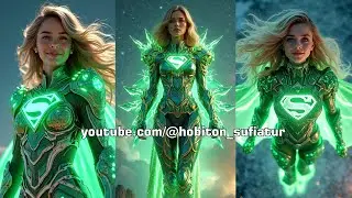 Supergirl Kryptonite Armor Fashion Ai [4K] #supergirl #superman #superhero #supergirlwomanoftomorrow