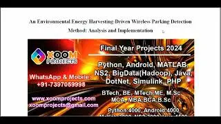 An Environmental Energy Harvesting Driven Wireless Parking Detection
