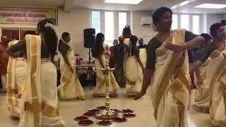 Thiruvathira. SNA Philadelphia. Gurudeva Jayanthi & Onam. 2017