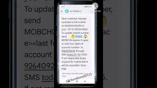 😱PNB bank mobile link🤔#pnb #sort