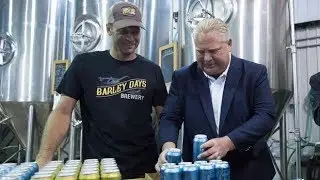 Doug Ford brings in buck a beer in Ontario, but it's up to brewers to drop prices