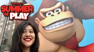 ONE CHANCE CLAW MACHINE - Nintendo Summer Of Play (& vlogging in NYC haze)
