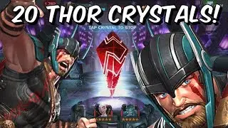 20x Grandmaster Thor (Ragnarok) Crystal Opening - Can We Get 5 Star?! - Marvel Contest Of Champions