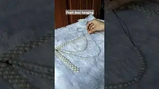 pearls door hanging#best #craftideas #pearlcrafts #decoration #shorts #viral