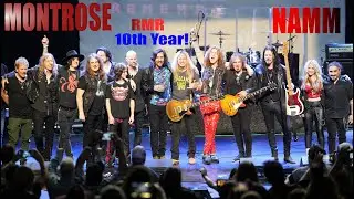 NAMM: MONTROSE Remembered Brad Gillis, Sean McNabb, David Ellefson, Dave Amato, St.John + ...1/24/26