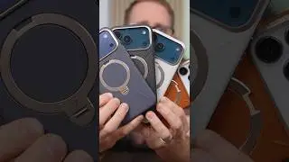 Премиальный чехол из силиконовой кожи для iPhone 17 Pro