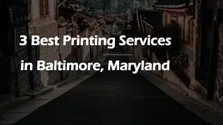 3 Best Printing Services in Baltimore, Maryland | Print Shops