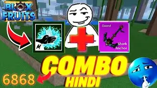 Blox fruit [ sharkman karate ] + [ shark Anchor]   combo in [ hindi and in mobile ] guide video