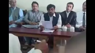 PTI Chitral President Abdul Latif responding to MNA Abdul Akbar threatening press conference