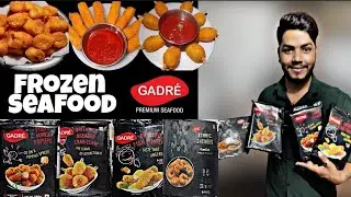 SEA FOOD || GADRE SEA FOOD VLOG|| FROZEN FOOD || FISH FINGER,CRAB MEAT, PRAWNS,FISH POPS & MUCH MORE