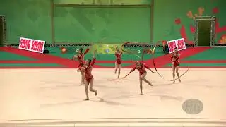 Japan (JPN) - 2022 Rhythmic Worlds, Sofia (BUL) - Qualifications 3 Ribbons + 2 Balls