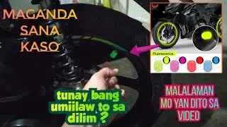 LUMINOUS TIRE VALVE CAP review kung tunay na umiilaw sa dilim