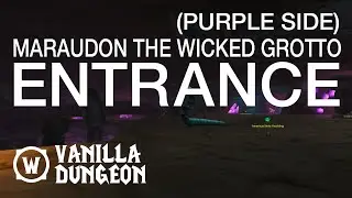 Where is Maraudon The Wicked Grotto (Purple Side)? (Vanilla WoW Dungeon Entrance)