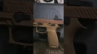 Sig M18 optics review romeo zero  🚮 #like #subscribe