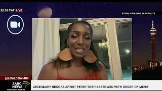 Late Reggae star Peter Tosh among those bestowed National Orders of Merit by President Ramaphosa